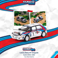 Tarmac Works 1/64 Lancia Delta HF Integrale Safari Rally 1992 Juha Kankkunen /Juha Piironen - HOBBY64 - GT Hobby Store