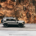 Tarmac Works 1:64 Land Rover Defender 110 – Grey Metallic – MiJo Exclusives Limited Edition - GT Hobby Store