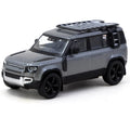 Tarmac Works 1:64 Land Rover Defender 110 – Grey Metallic – MiJo Exclusives Limited Edition - GT Hobby Store