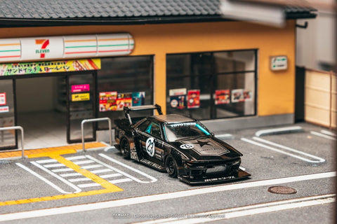 Tarmac Works 1/64 LB-KAIDO WORKS Nissan R32 Skyline – Black – Hobby64 - GT Hobby Store