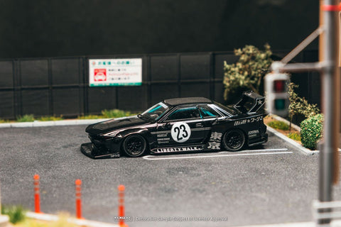 Tarmac Works 1/64 LB-KAIDO WORKS Nissan R32 Skyline – Black – Hobby64 - GT Hobby Store
