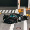 Tarmac Works 1/64 LB-KAIDO WORKS Nissan R32 Skyline – Black – Hobby64 - GT Hobby Store