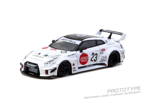 Tarmac Works 1:64 LB - Silhouette WORKS GT NISSAN 35GT - RR – White – Hobby64 - GT Hobby Store