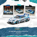 Tarmac Works 1:64 LB - Super Silhouette Nissan SILVIA (S15) Auto Finesse – White – Hobby64 - GT Hobby Store