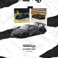 Tarmac Works 1:64 LB - WORKS 720S with extra set of wheels two stance option included – Black - GT Hobby Store