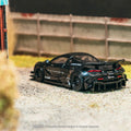 Tarmac Works 1:64 LB - WORKS 720S with extra set of wheels two stance option included – Black - GT Hobby Store