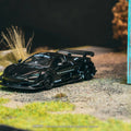 Tarmac Works 1:64 LB - WORKS 720S with extra set of wheels two stance option included – Black - GT Hobby Store