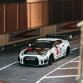 Tarmac Works 1:64 LB - WORKS NISSAN GT - R R35 type 2 With Oil Can – White - GT Hobby Store