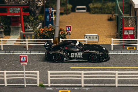 Tarmac Works 1/64 LB-Works Toyota Supra (A90) – Black – Hobby64 - GT Hobby Store