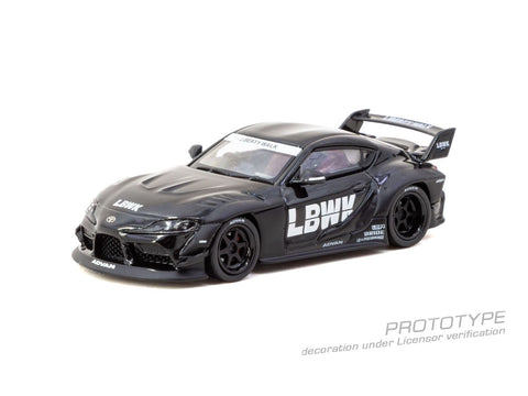 Tarmac Works 1/64 LB-Works Toyota Supra (A90) – Black – Hobby64 - GT Hobby Store