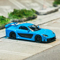 Tarmac Works 1/64 Mazda Rx-7 Veilside Fortune7 Blue Global64 - GT Hobby Store
