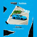 Tarmac Works 1/64 Mazda Rx-7 Veilside Fortune7 Blue Global64 - GT Hobby Store