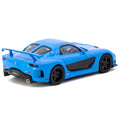 Tarmac Works 1/64 Mazda Rx-7 Veilside Fortune7 Blue Global64 - GT Hobby Store