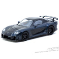 Tarmac Works 1:64 Mazda RX - 7 Veilside Fortune7 – Dark Blue – Global64 - GT Hobby Store