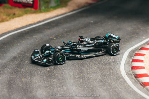 Tarmac Works 1:64 Mercedes - AMG F1 W14 E Performance Italian Grand Prix 2023 George Russell - Mijo Exclusives – Global64 - GT Hobby Store