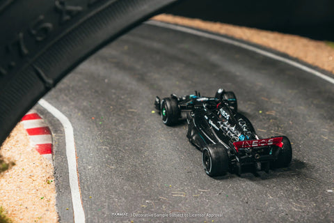 Tarmac Works 1:64 Mercedes - AMG F1 W14 E Performance Italian Grand Prix 2023 George Russell - Mijo Exclusives – Global64 - GT Hobby Store
