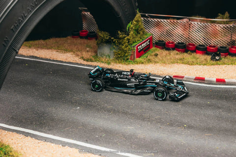 Tarmac Works 1:64 Mercedes - AMG F1 W14 E Performance Italian Grand Prix 2023 George Russell - Mijo Exclusives – Global64 - GT Hobby Store