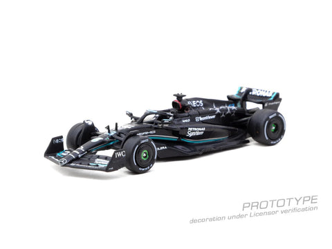 Tarmac Works 1:64 Mercedes - AMG F1 W14 E Performance Italian Grand Prix 2023 George Russell - Mijo Exclusives – Global64 - GT Hobby Store