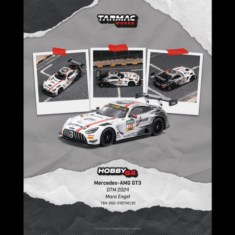 Tarmac Works 1/64 Mercedes-AMG GT3 DTM 2024 Maro Engel – Hobby64 - GT Hobby Store