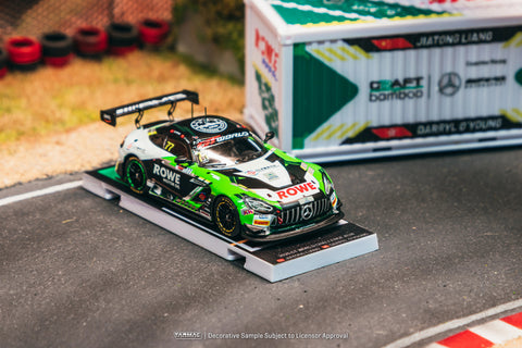Tarmac Works 1/64 Mercedes-AMG GT3 GT World Challenge Asia 2025 - Beijing Season Finale Craft-Bamboo Racing 77 with Container HOBBY64 - GT Hobby Store