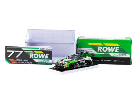 Tarmac Works 1/64 Mercedes-AMG GT3 GT World Challenge Asia 2025 - Beijing Season Finale Craft-Bamboo Racing 77 with Container HOBBY64 - GT Hobby Store