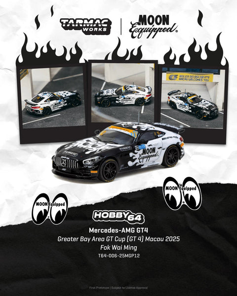 Tarmac Works 1:64 Mercedes - AMG GT4 Greater Bay Area GT Cup (GT 4) Macau 2025 FOK Wai Ming - Hobby64 - GT Hobby Store