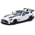 Tarmac Works 1:64 Mercedes - Benz AMG GT Black Series – Silver - Global64 – Mijo Exclusives - GT Hobby Store