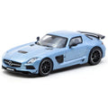 Tarmac Works 1:64 Mercedes - Benz SLS AMG Coupe Black Series – Matte Blue – Global64 – MiJo Exclusives Limited Edition - GT Hobby Store