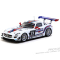 Tarmac Works 1:64 Mercedes - Benz SLS AMG GT3 12h ZANDVOORT 2014 Winner Mirko Schultis / Renger van der Zande / Peter Schmidt / Christian Bracke - GT Hobby Store