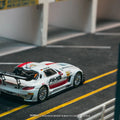 Tarmac Works 1:64 Mercedes - Benz SLS AMG GT3 Macau GT Cup – FIA GT World Cup 2015 Winner Maro Engel with Trading Card - GT Hobby Store