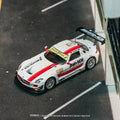 Tarmac Works 1:64 Mercedes - Benz SLS AMG GT3 Macau GT Cup – FIA GT World Cup 2015 Winner Maro Engel with Trading Card - GT Hobby Store