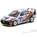 Tarmac Works 1/64 Mitsubishi Carisma GT Evolution IV RAC Rally 1997 Richard Burns / Robert Reid- Global64 - GT Hobby Store