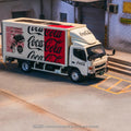 Tarmac Works 1:64 Mitsubishi Fuso Canter Coca - Cola – White – Truck64 - GT Hobby Store