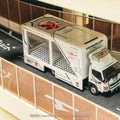 Tarmac Works 1:64 Mitsubishi Fuso Canter EVA Racing Mobile Display Truck – White – Truck64 - GT Hobby Store
