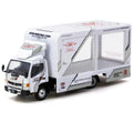 Tarmac Works 1:64 Mitsubishi Fuso Canter EVA Racing Mobile Display Truck – White – Truck64 - GT Hobby Store