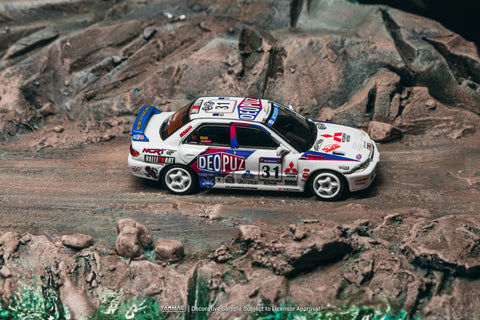 Tarmac Works 1/64 Mitsubishi Lancer Evolution Hong Kong Beijing Rally 2025 – Global64 - GT Hobby Store