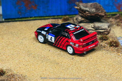 Tarmac Works 1:64 Mitsubishi Lancer Evolution III China Rally 1998 Yoshihiro Kataoka / Satoshi Hayashi – Global64 - GT Hobby Store