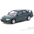 Tarmac Works 1:64 Mitsubishi Lancer GSR Evolution – Green Metallic – Global64 – MiJo Exclusives - GT Hobby Store