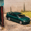 Tarmac Works 1:64 Mitsubishi Lancer GSR Evolution – Green Metallic – Global64 – MiJo Exclusives - GT Hobby Store