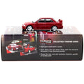 Tarmac Works 1:64 Mitsubishi Lancer GSR Evolution II with 1 Pack Trading Card Included – Red – Global 64 - GT Hobby Store