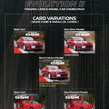 Tarmac Works 1:64 Mitsubishi Lancer GSR Evolution II with 1 Pack Trading Card Included – Red – Global 64 - GT Hobby Store