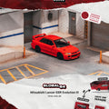 Tarmac Works 1/64 Mitsubishi Lancer GSR Evolution III – Red – Global64 - GT Hobby Store