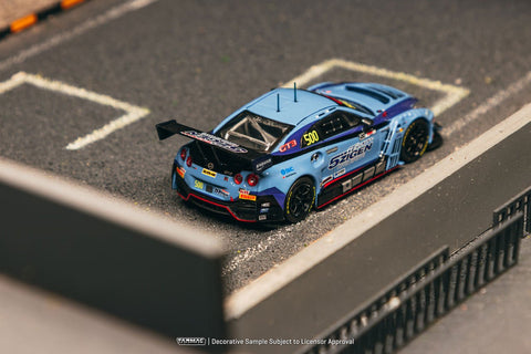 Tarmac Works 1:64 Nissan GT - R NISMO GT3 GT World Challenge Asia 2025 Beijing Street Circuit – Winner TEAM 5ZIGEN Hirobon / Yu Kanamaru - Hobby64 - GT Hobby Store