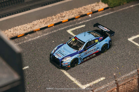 Tarmac Works 1:64 Nissan GT - R NISMO GT3 GT World Challenge Asia 2025 Beijing Street Circuit – Winner TEAM 5ZIGEN Hirobon / Yu Kanamaru - Hobby64 - GT Hobby Store