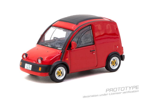 Tarmac Works 1:64 Nissan S Cargo – Red – Global64 - GT Hobby Store