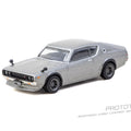 Tarmac Works 1/64 Nissan Skyline 2000GT-R (KPGC110) – Silver – Global64 - GT Hobby Store