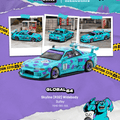 Tarmac Works 1/64 Nissan Skyline GT-R R32 Widebody Jonsibal Disney Sulley – Global64 - GT Hobby Store