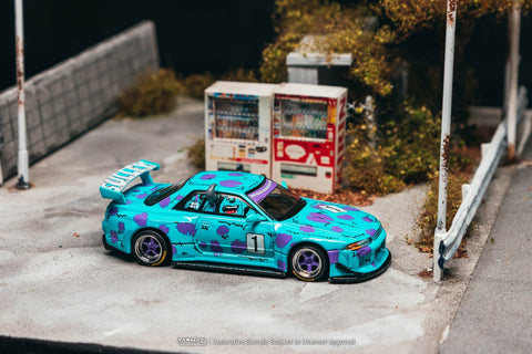 Tarmac Works 1/64 Nissan Skyline GT-R R32 Widebody Jonsibal Disney Sulley – Global64 - GT Hobby Store