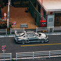 Tarmac Works 1/64 Nissan Skyline (R32) Widebody – Designed by JOSHUA VIDES – Matte White – Global64 - GT Hobby Store