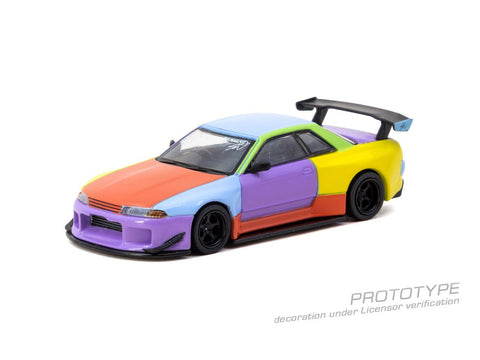 Tarmac Works 1:64 Nissan Skyline (R32) Widebody Sean Wotherspoon – Special Edition – Global64 - GT Hobby Store